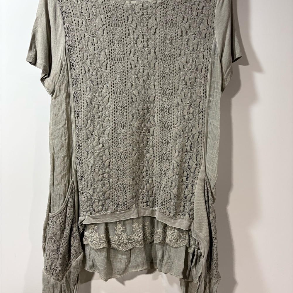 Simply Couture top sage green size XL - Picture 7 of 13